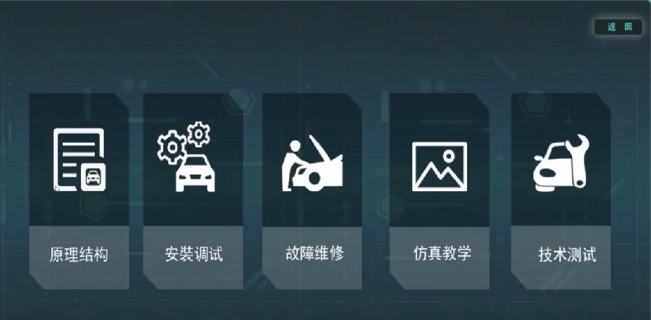 多传感器融合虚拟仿真教学系统